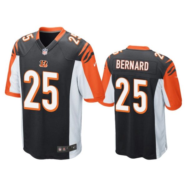 Cincinnati Bengals #25 Black Men Giovani Bernard Game Jersey