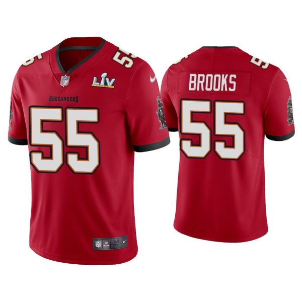 Derrick Brooks Tampa Bay Buccaneers Super Bowl LV Red Vapor Limited Jersey