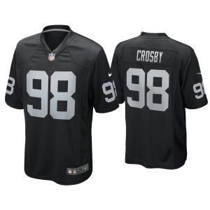 Maxx Crosby Las Vegas Raiders Black Game Jersey