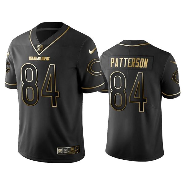 Men 2019 Golden Edition Vapor Limited Chicago Bears Cordarrelle Patterson Black Jersey