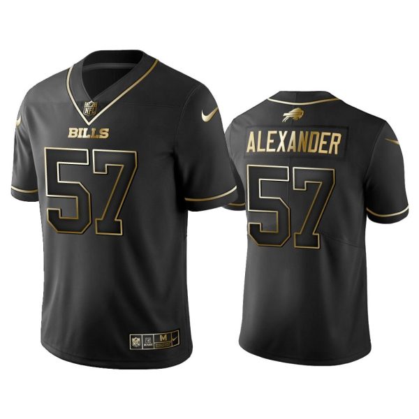 Men 2019 Golden Edition Vapor Untouchable Limited Buffalo Bills #57 Lorenzo Alexander Black Jersey