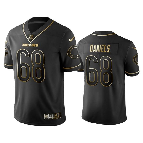 Men 2019 Golden Edition Vapor Untouchable Limited Chicago Bears #68 James Daniels Black Jersey