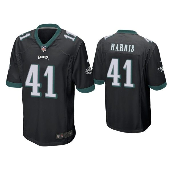 Men Anthony Harris Philadelphia Eagles Black Game Jersey