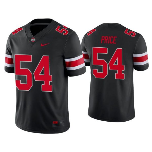 Men Billy Price #54 Ohio State Buckeyes Black College Football Alternate Game Jersey