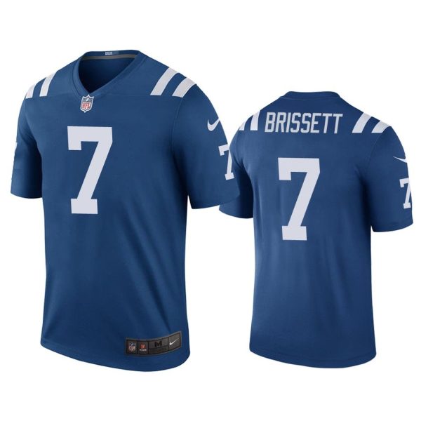 Men Color Rush Legend Jacoby Brissett Indianapolis Colts Royal Jersey