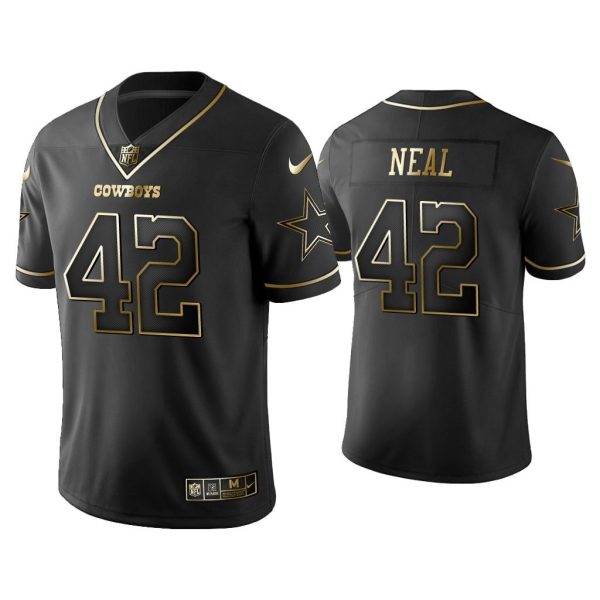 Men Golden Edition Vapor Limited Cowboys Keanu Neal Black Jersey