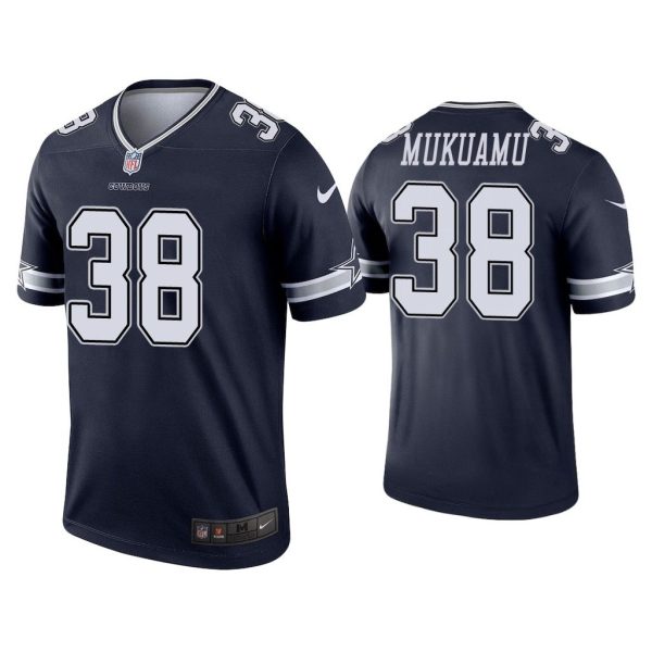 Men Israel Mukuamu Dallas Cowboys Navy Legend Jersey