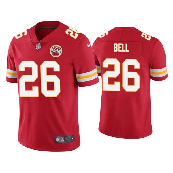 Men Kansas City Chiefs Le'Veon Bell Vapor Limited Red Jersey