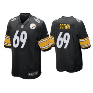 Men Kevin Dotson Pittsburgh Steelers Black Game Jersey