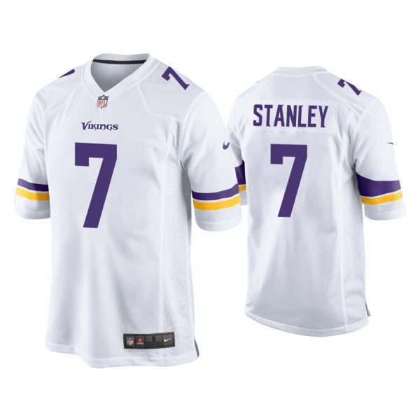 Men Nate Stanley Minnesota Vikings White Game Jersey