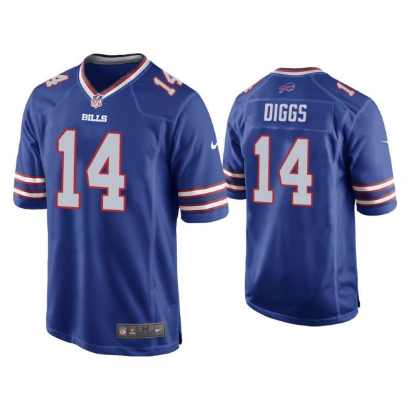 Men Stefon Diggs Buffalo Bills Royal Game Jersey