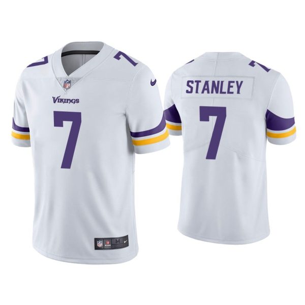 Men Vapor Limited Nate Stanley Vikings White Jersey