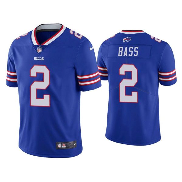 Men Vapor Limited Tyler Bass Bills Royal Jersey