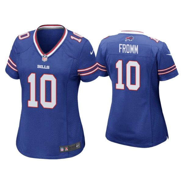 Women Jake Fromm Buffalo Bills Royal Game Jersey