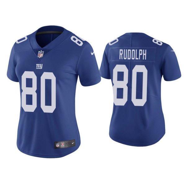 Women Vapor Limited Kyle Rudolph Giants Royal Jersey