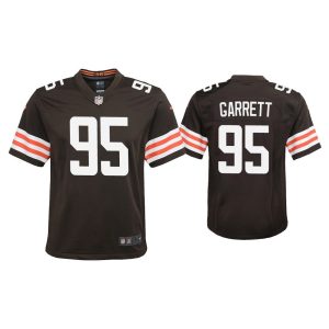 Youth 2020 Myles Garrett Cleveland Browns Brown Game Jersey