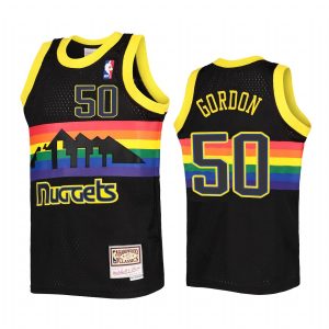 Aaron Gordon Denver Nuggets Youth Black Reload Jersey Hardwood Classics