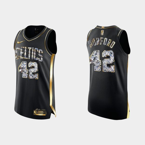 Boston Celtics Al Horford #42 Diamond Edition Black Jersey