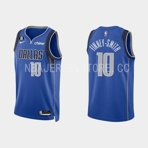 Dallas Mavericks #10 Dorian Finney-Smith Icon Edition Royal 2022-23 Jersey