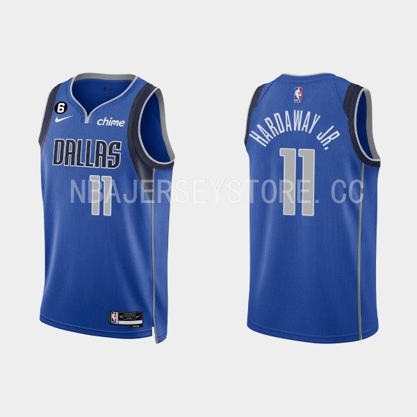 Dallas Mavericks #11 Tim Hardaway Jr. Icon Edition Royal 2022-23 Jersey