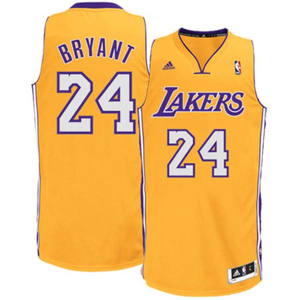 Kobe Bryant Los Angeles Lakers Revolution 30 Swingman Gold Jersey