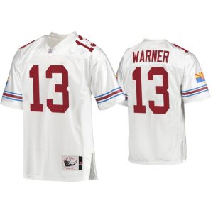 Kurt Warner Arizona Cardinals White 2000 Gridiron Classics Legacy Jersey