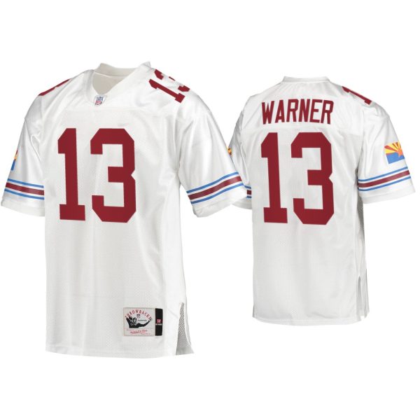 Kurt Warner Arizona Cardinals White 2000 Gridiron Classics Legacy Jersey