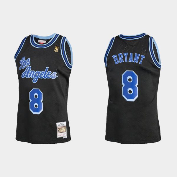 Los Angeles Lakers Kobe Bryant #8 Mitchell & Ness Hardwood Classics Reload 2.0 Black Jersey