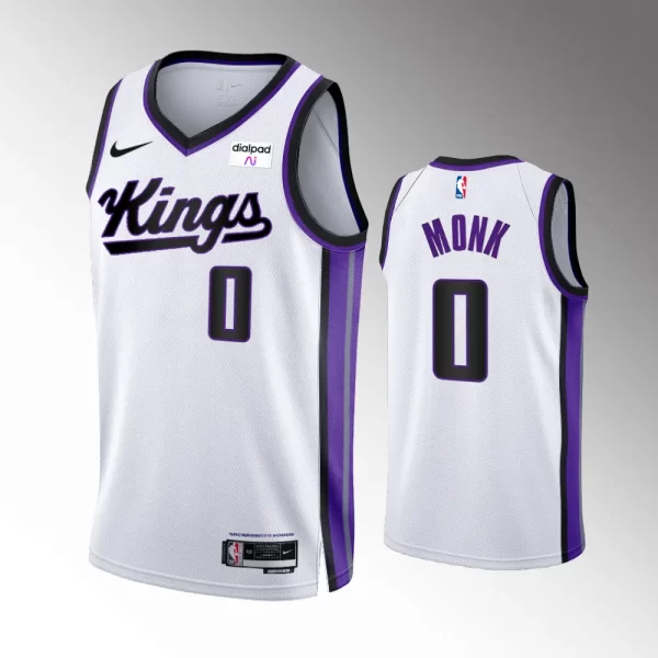 Malik Monk #0 Swingman Sacramento Kings 2023-24 Association Edition Jersey - White