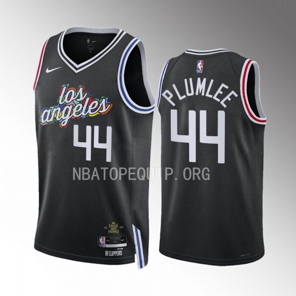 Mason Plumlee LA Clippers Black City Edition 2022-23 Men Jersey Swingman