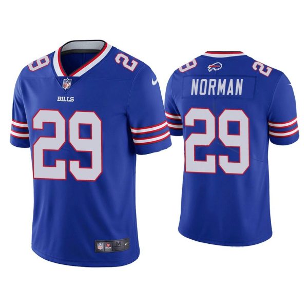 Men Buffalo Bills Josh Norman Vapor Limited Royal Jersey