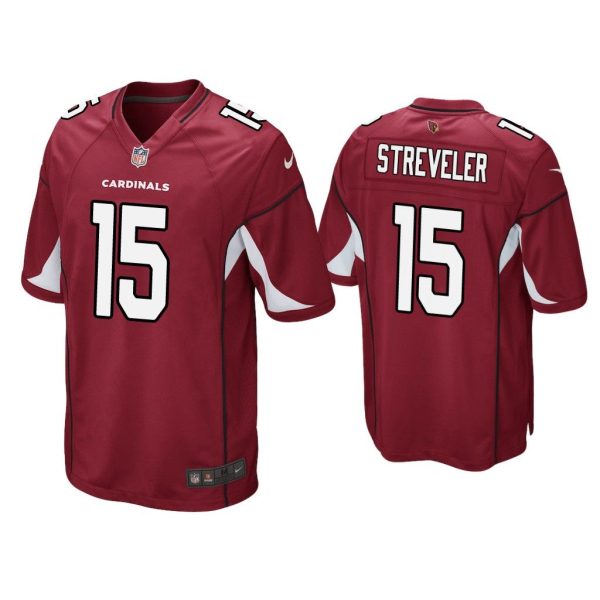 Men Chris Streveler Arizona Cardinals Cardinal Game Jersey