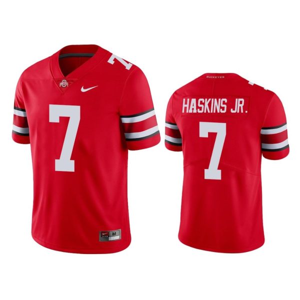 Men Dwayne Haskins #7 Ohio State Buckeyes Scarlet College Football Jersey