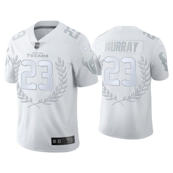 Men Eric Murray Houston Texans White Platinum Limited Jersey