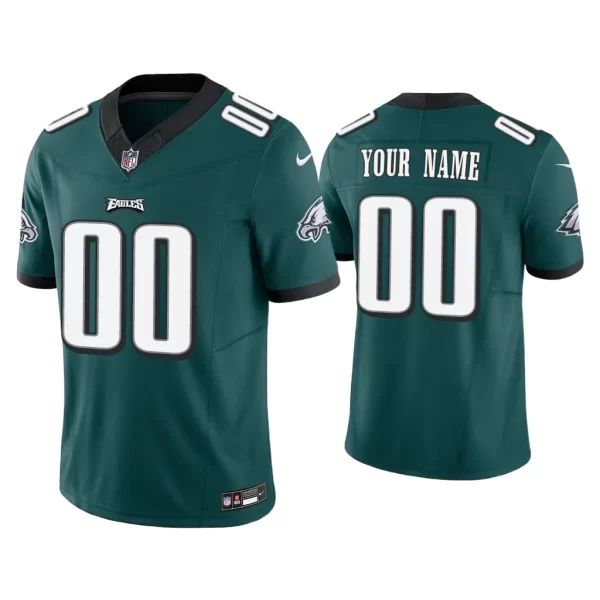 Men Vapor F.U.S.E. Limited Custom Eagles Midnight Green Jersey