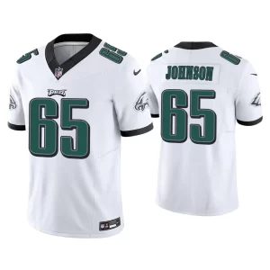 Men Vapor F.U.S.E. Limited Lane Johnson Eagles White Jersey