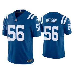 Men Vapor F.U.S.E. Limited Quenton Nelson Colts Royal Jersey