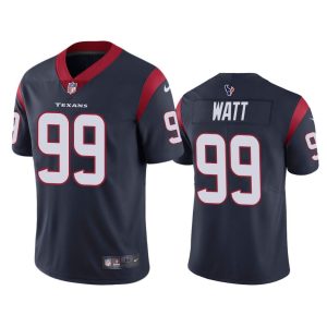 Men Vapor Untouchable Limited J.J. Watt #99 Houston Texans Navy Jersey