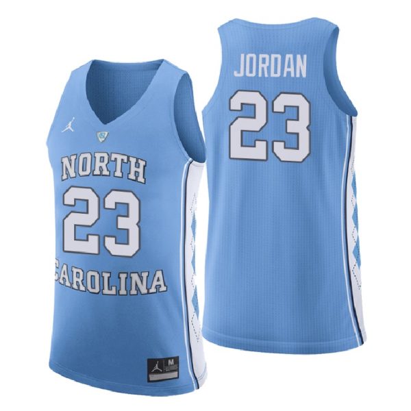 NCAA North Carolina Tar Heels #23 Michael Jordan Blue College Performance Basketball Jersey
