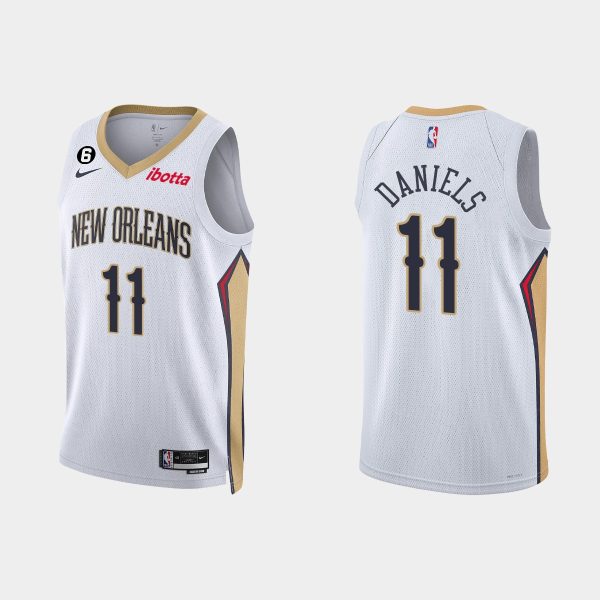 New Orleans Pelicans Dyson Daniels #11 Association Edition White Jersey
