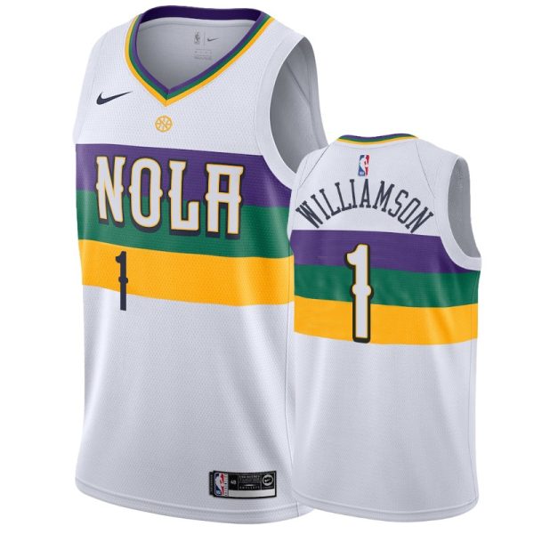 New Orleans Pelicans Zion Williamson Men's City Jersey