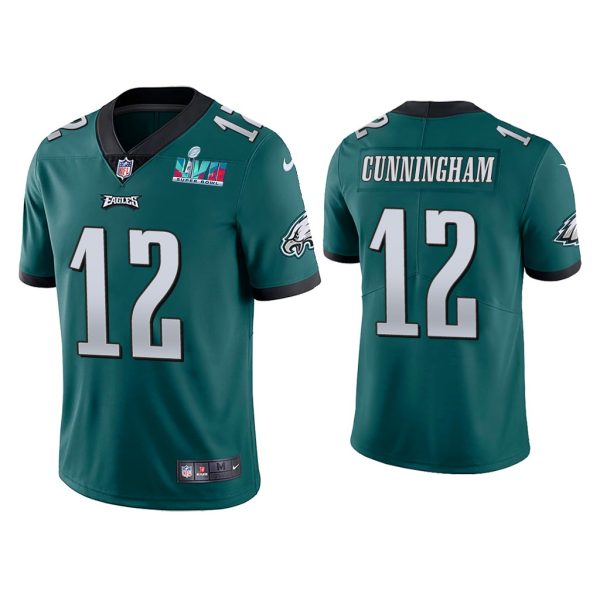 Randall Cunningham Philadelphia Eagles Super Bowl LVII Green Vapor Limited Jersey