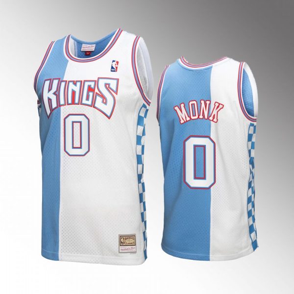 Sacramento Kings Malik Monk Reload 3.0 #0 White Mitchell Ness Jersey