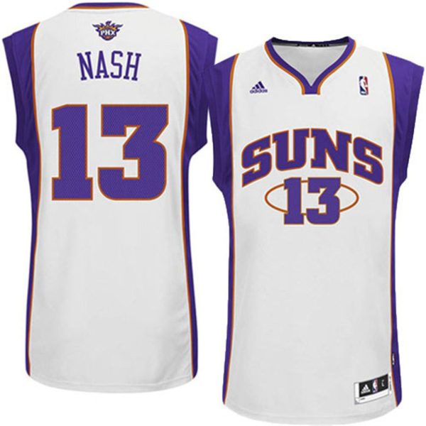Steve Nash Phoenix Suns Revolution 30 Swingman Jersey-White