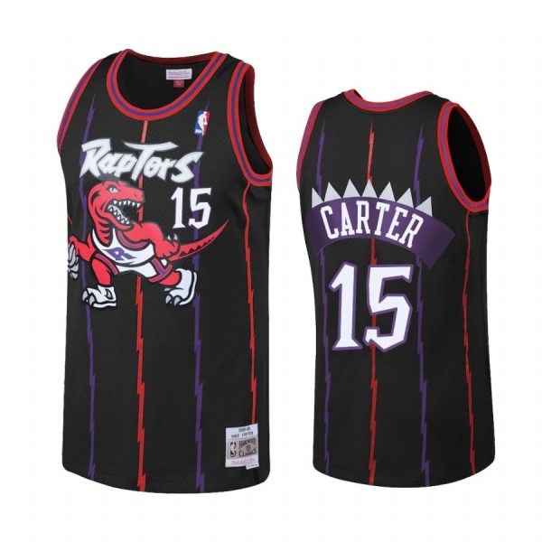 Vince Carter #15 Toronto Raptors Black Reload Jersey