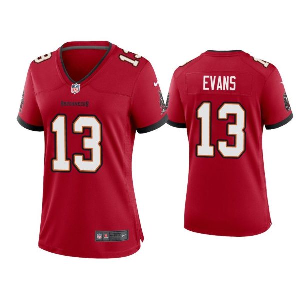 Women 2020 Mike Evans Tampa Bay Buccaneers Red Game Jersey
