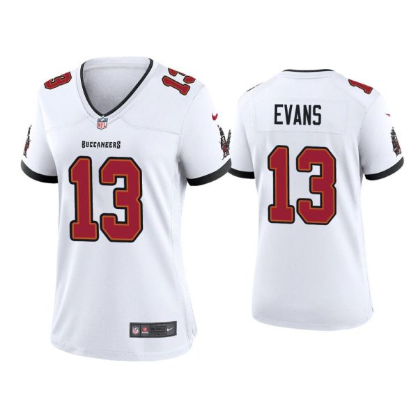 Women 2020 Mike Evans Tampa Bay Buccaneers White Game Jersey
