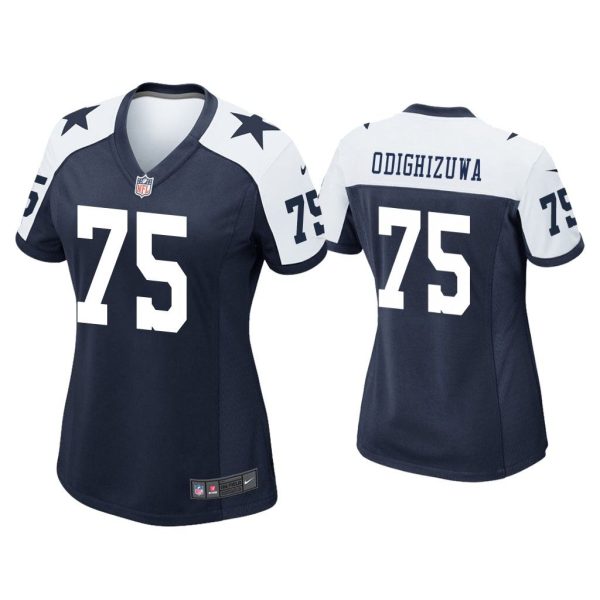 Women Osa Odighizuwa Dallas Cowboys Navy Alternate Game Jersey