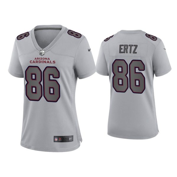 Women Zach Ertz Arizona Cardinals Gray Atmosphere Fashion Game Jersey