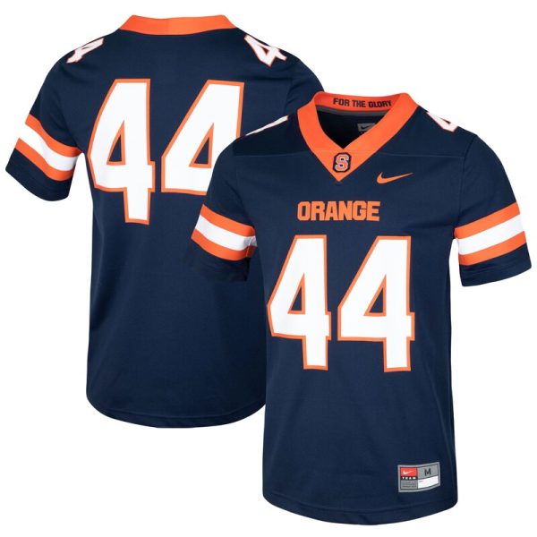#44 Syracuse Orange Football Jersey - Navy